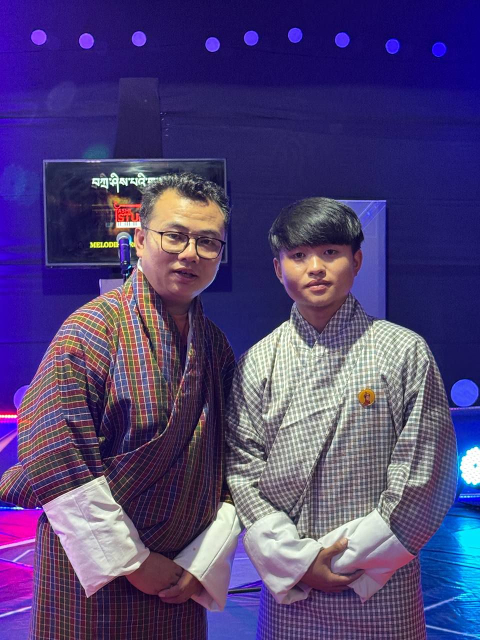 With one and only legend music director Tashi Wangdi